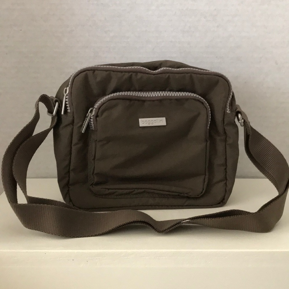 Baggallini Brown Nylon Crossbody